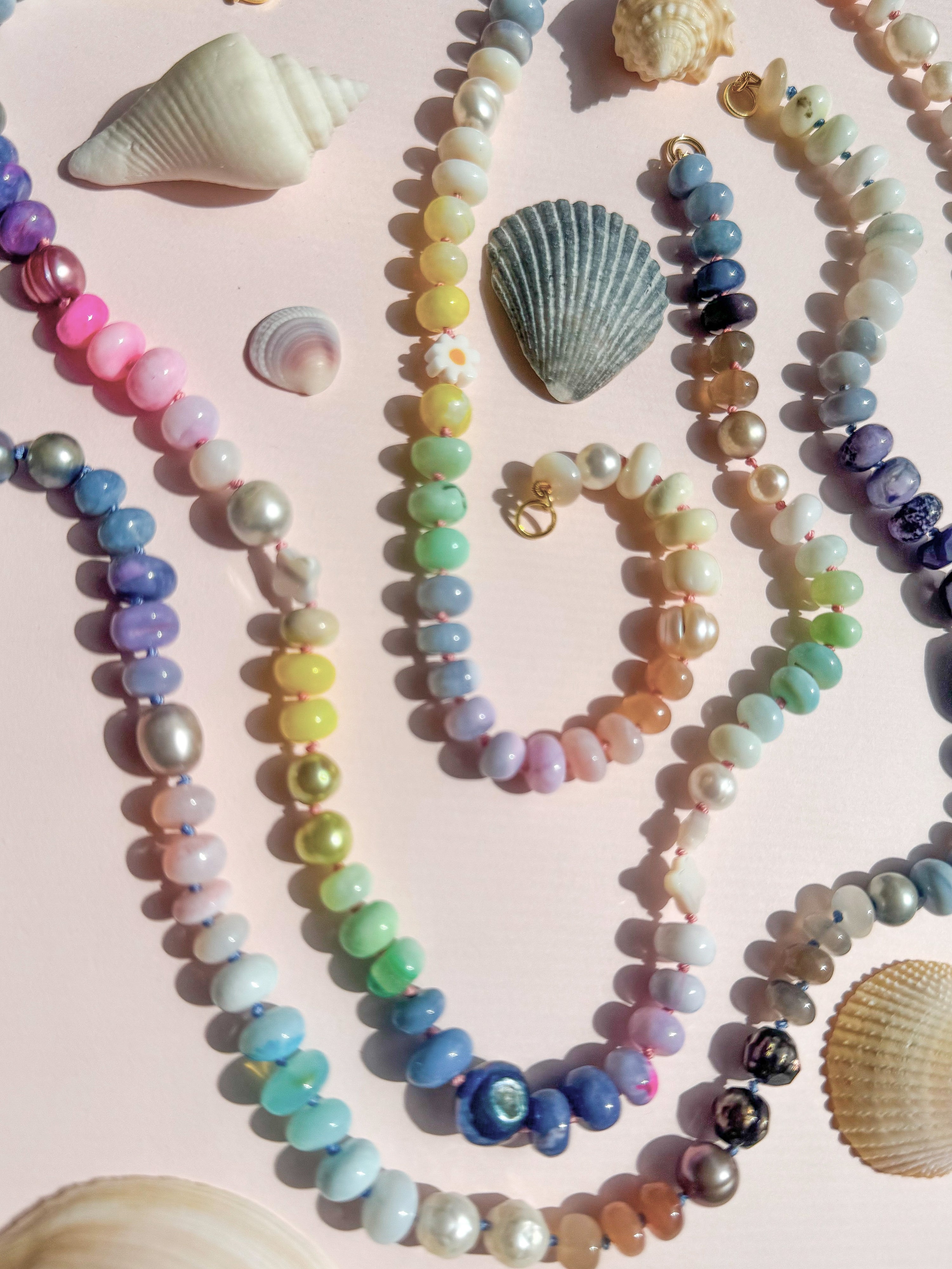 Apres Beach Inspired Beaded Necklace Collection