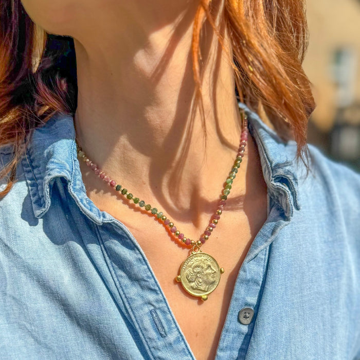 Large Coin Necklace