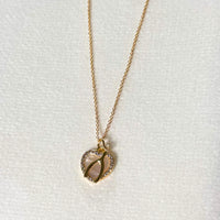 Lucky in Love Gold Charm Necklace