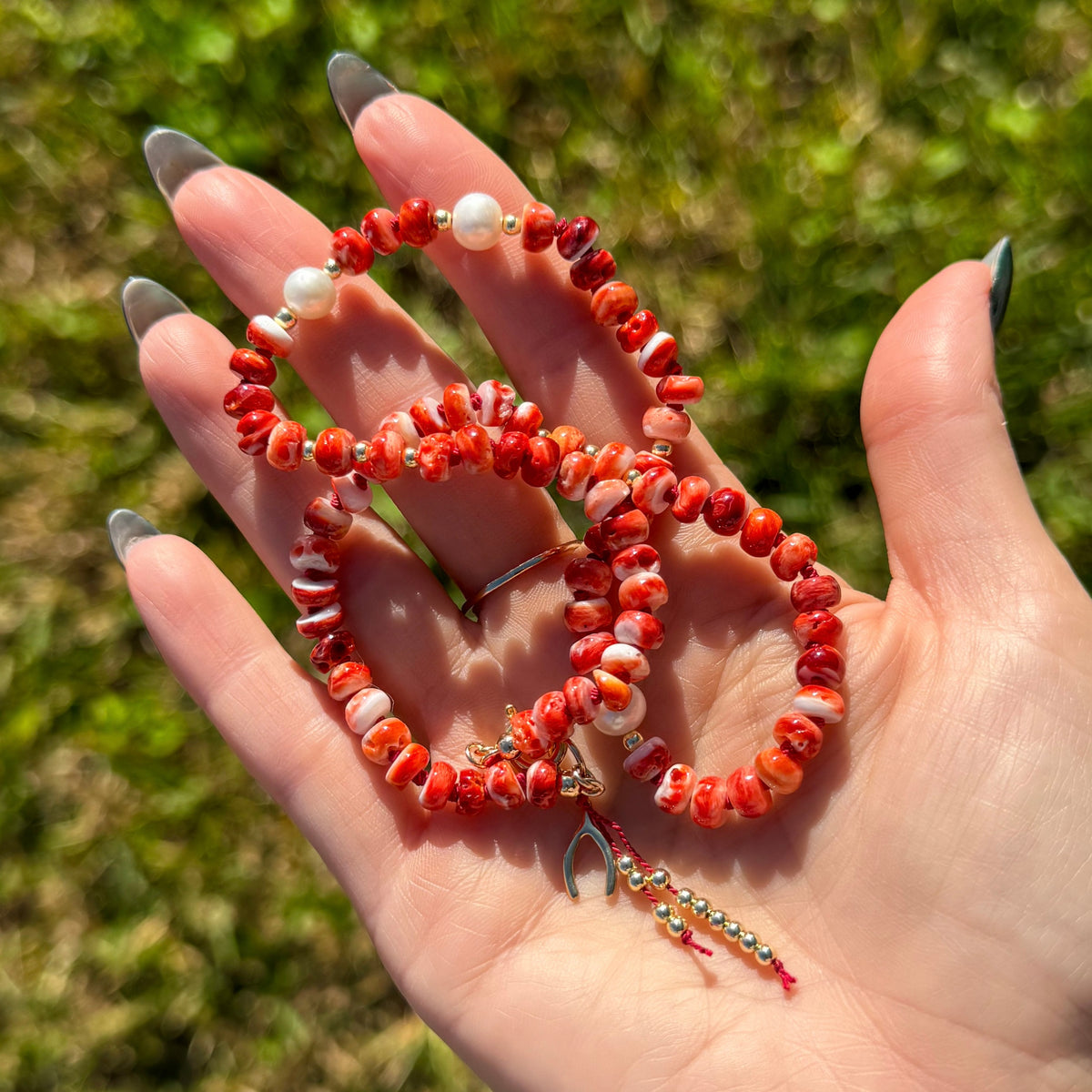 Spiny Oyster Shell Necklace