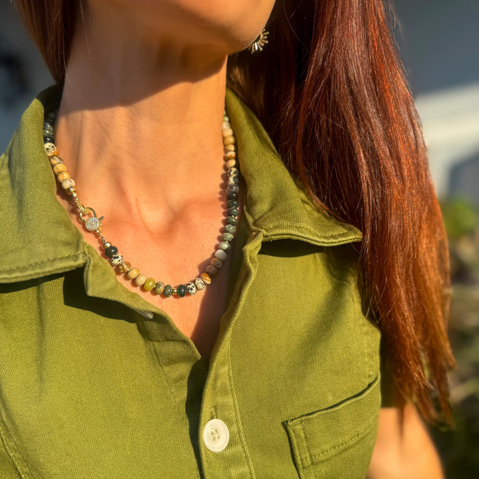 Gilded Safari Necklace