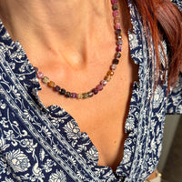 Golden Hour Tourmaline Necklace