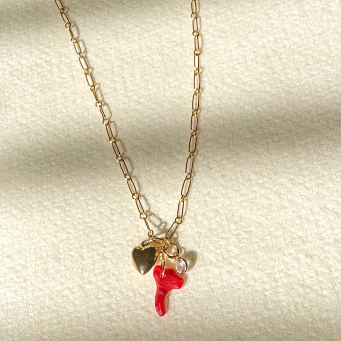 Ocean Love Talisman Charm Necklace