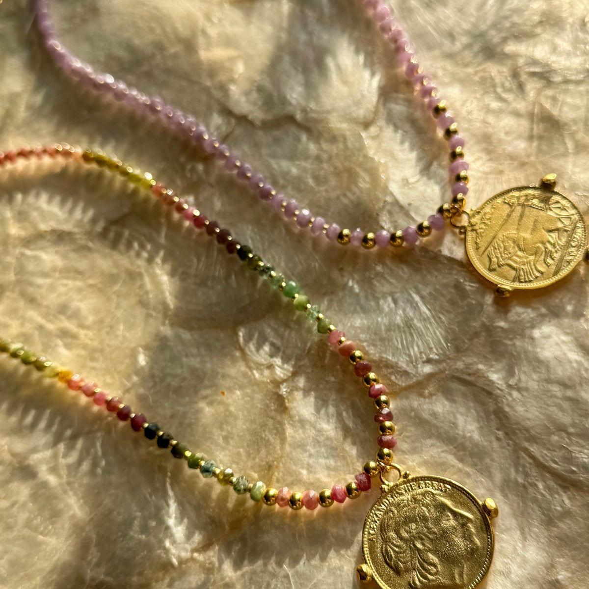 Large Coin Necklace