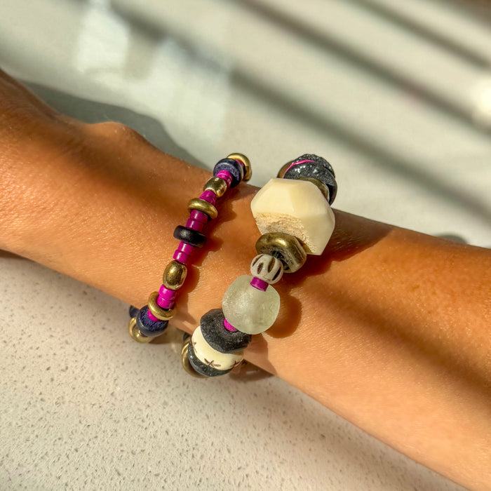 Costa Rica Bracelet Stack