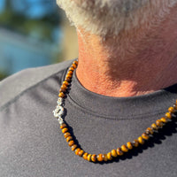 Men’s Tigers Eye Necklace