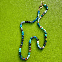 Chrysocolla Beaded Mini