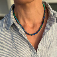 Azurite Malachite Necklace