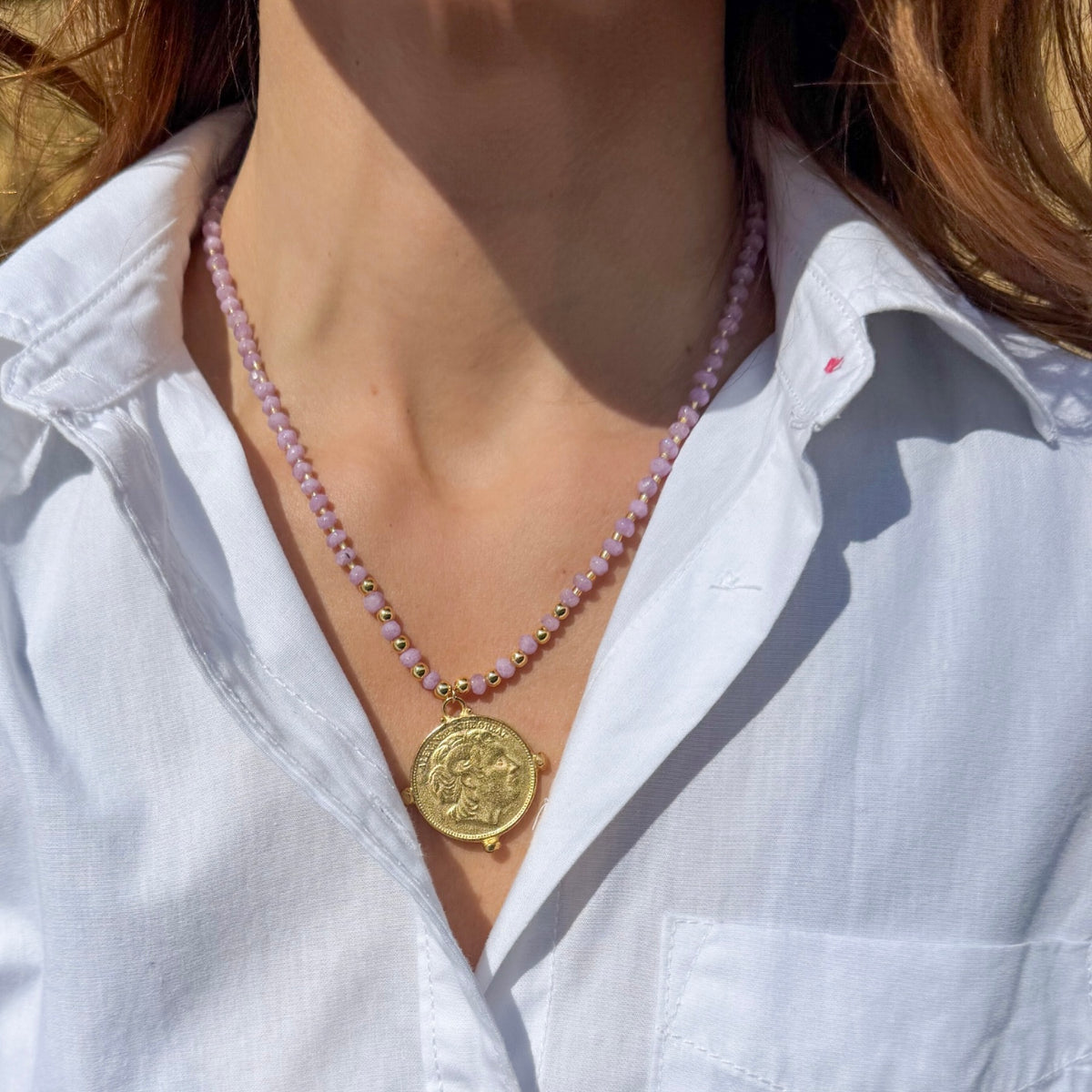 Large Coin Necklace