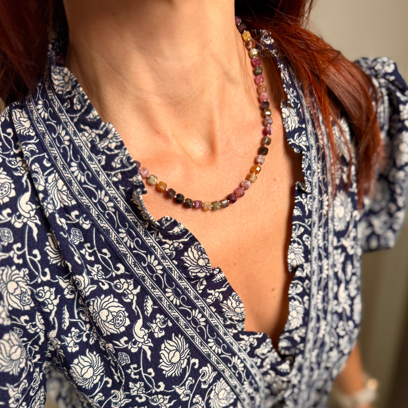 Golden Hour Tourmaline Necklace