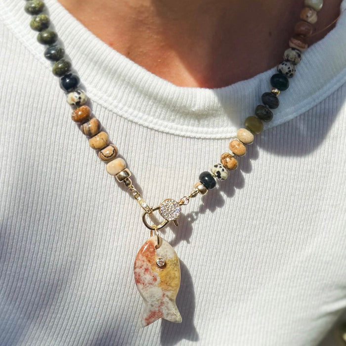 Gilded Safari Necklace