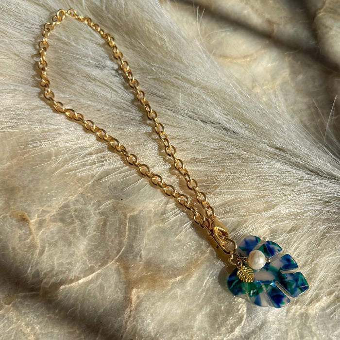 Serene Waters Charm Necklace