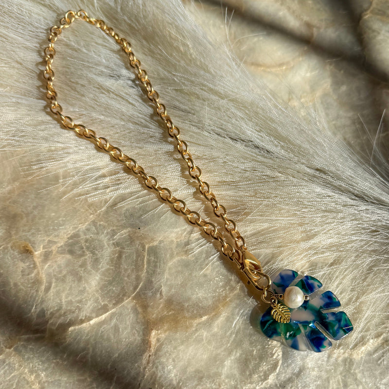 Serene Waters Charm Necklace