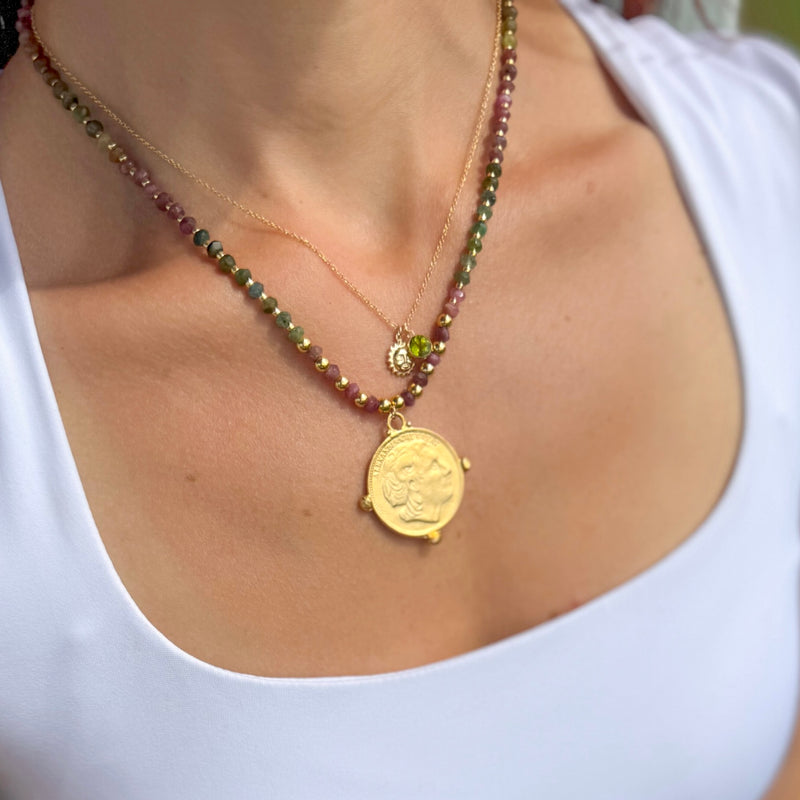 Large Coin Necklace