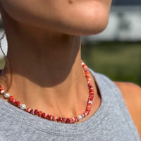 Spiny Oyster Shell Necklace