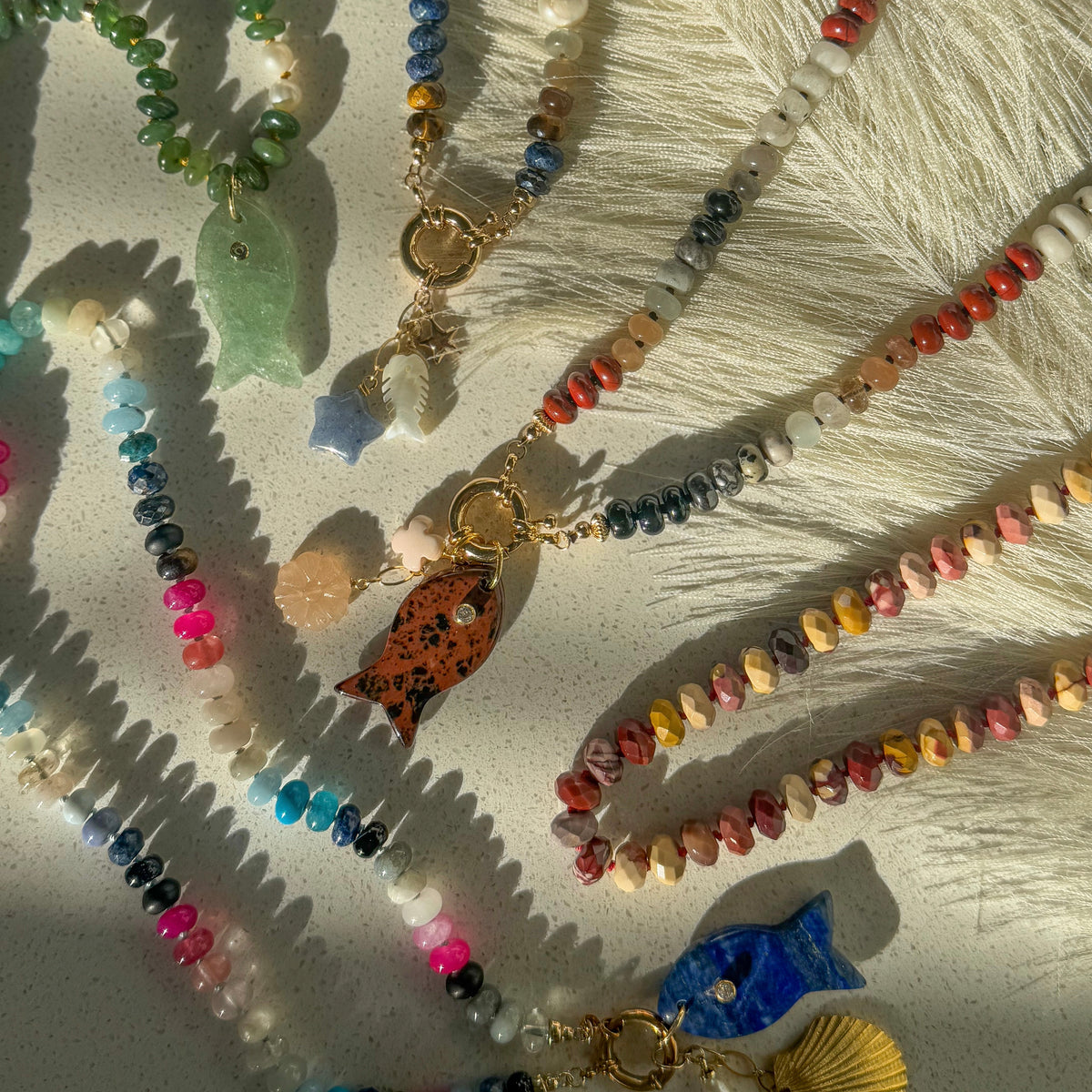 Sunset Swim Necklace