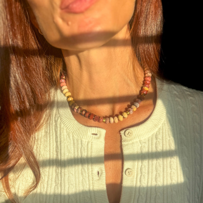 Candy Apple Necklace
