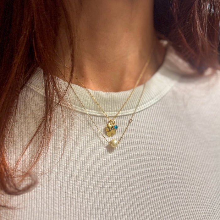 Love, Luck and Clarity Charm Necklace