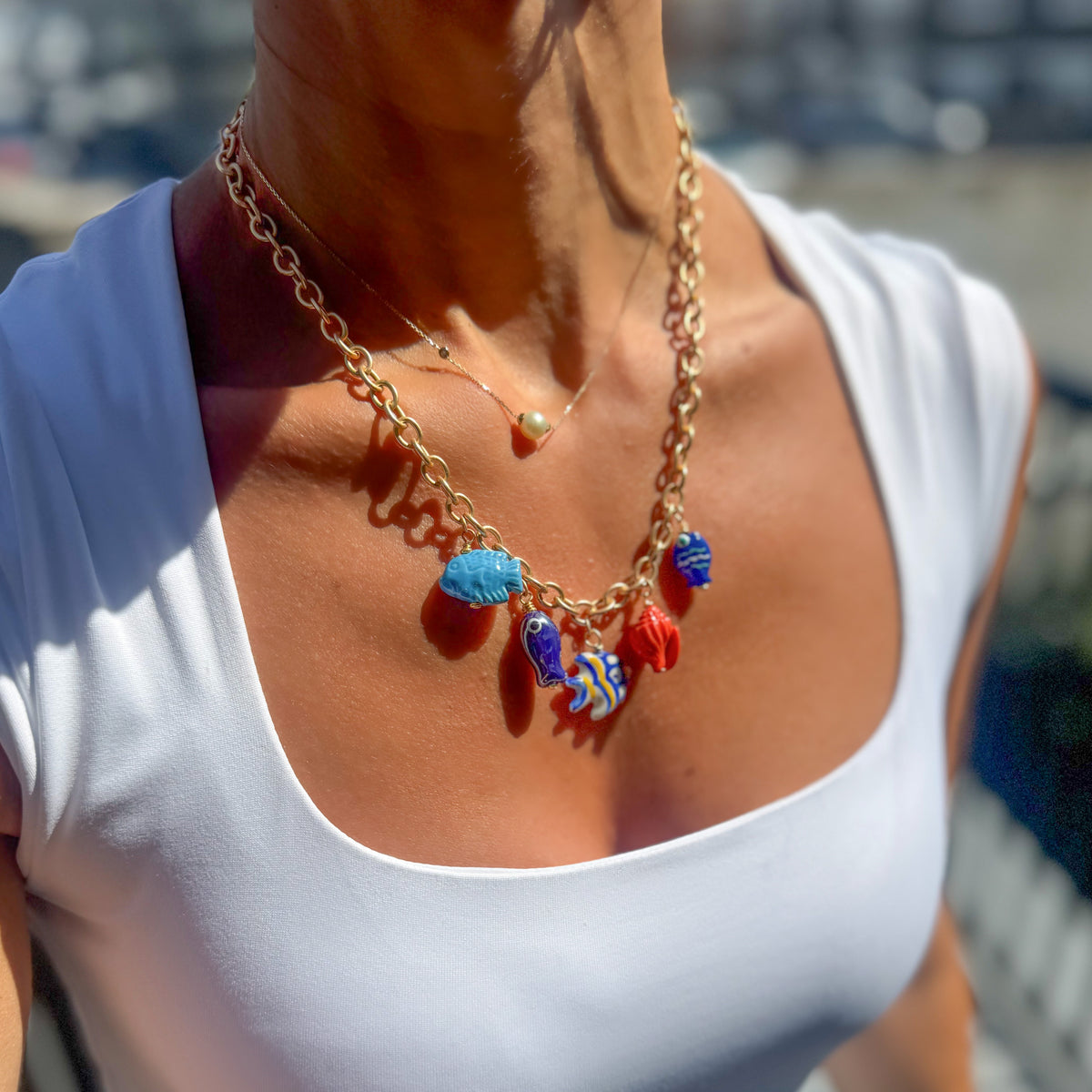 Under the Sea Charm Necklace