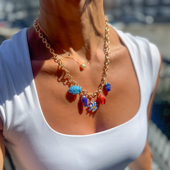 Under the Sea Charm Necklace