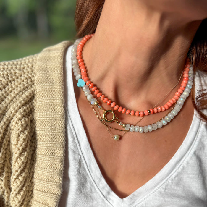 Mini Coral Choker