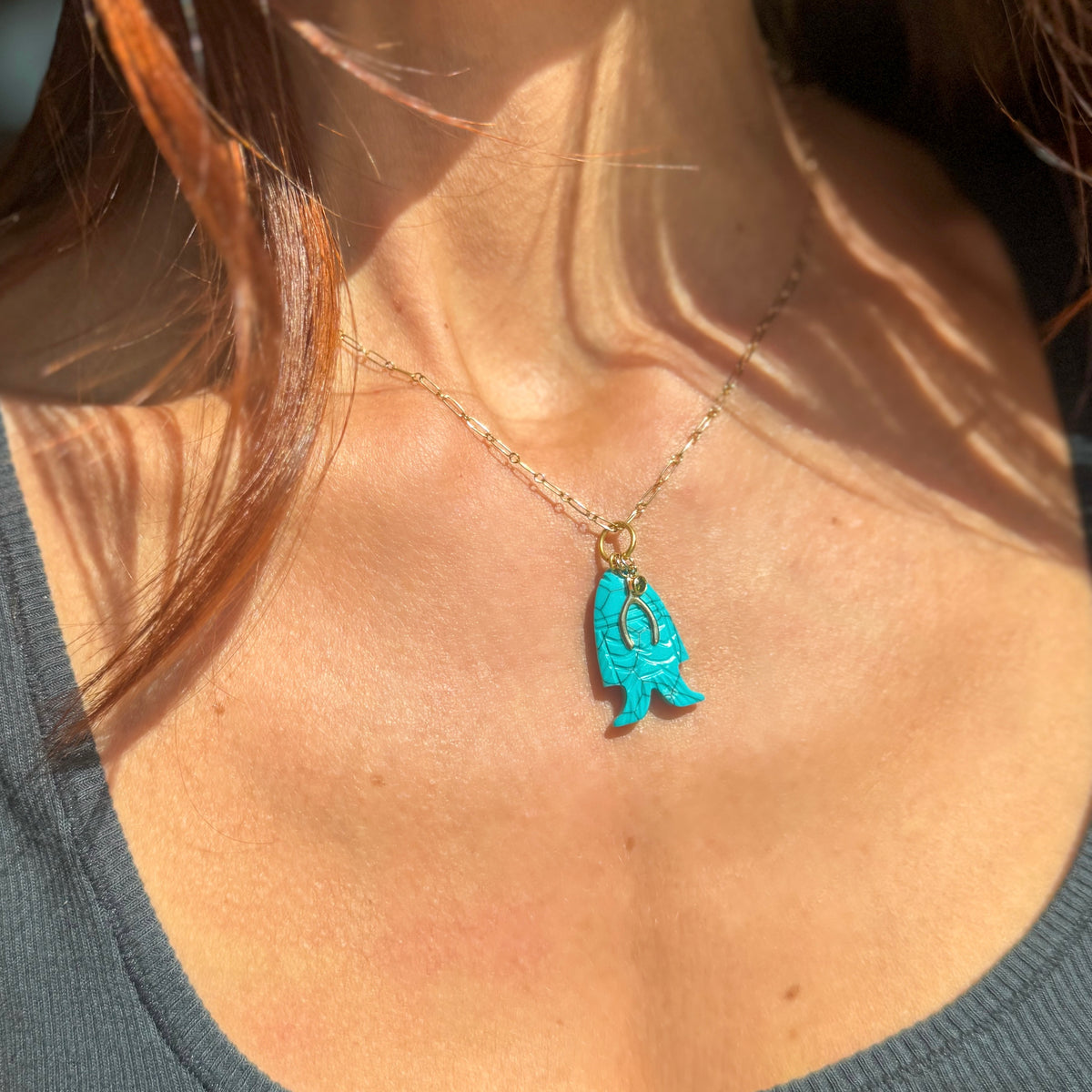 Azteca Charm Necklace