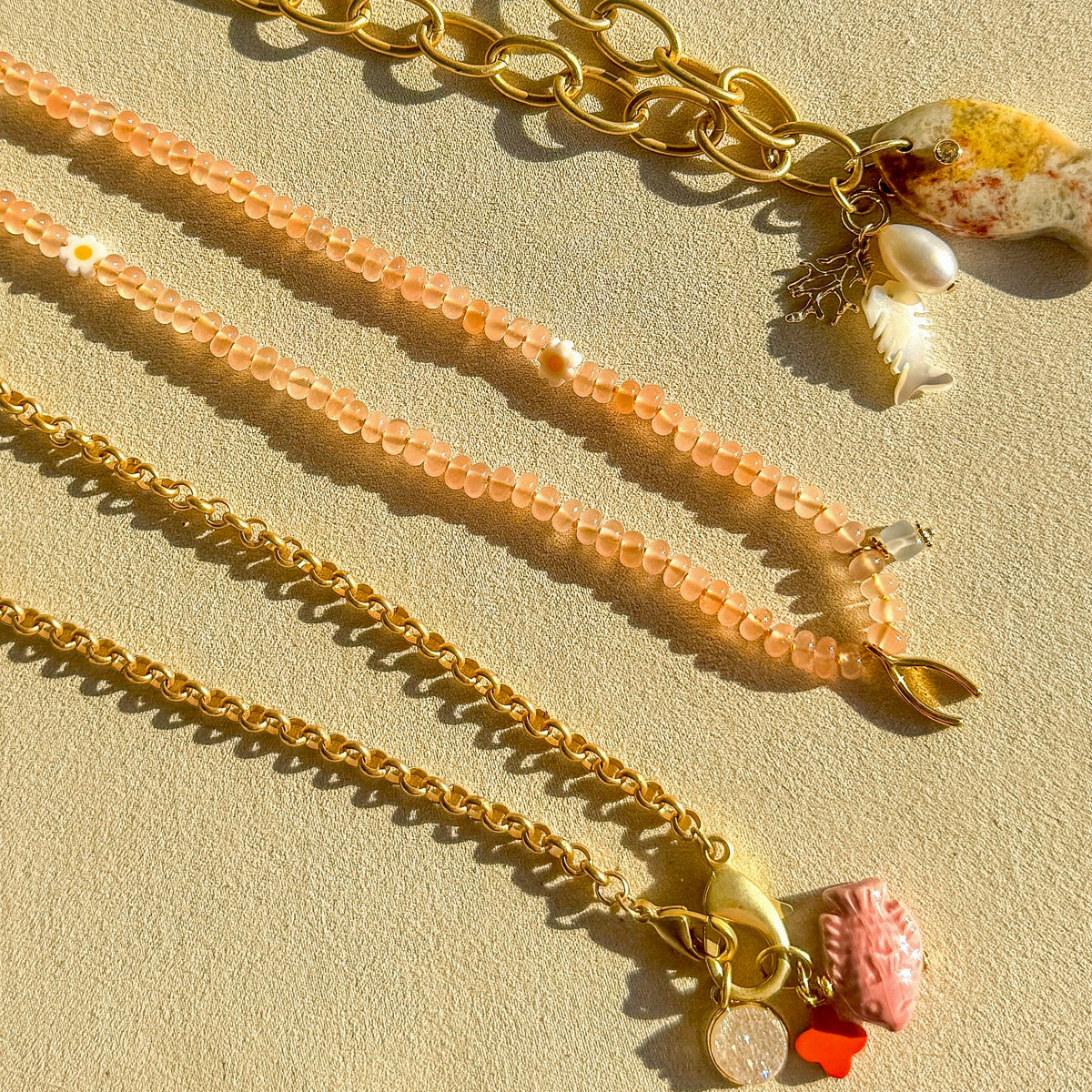 Sun Coast Charm Necklace