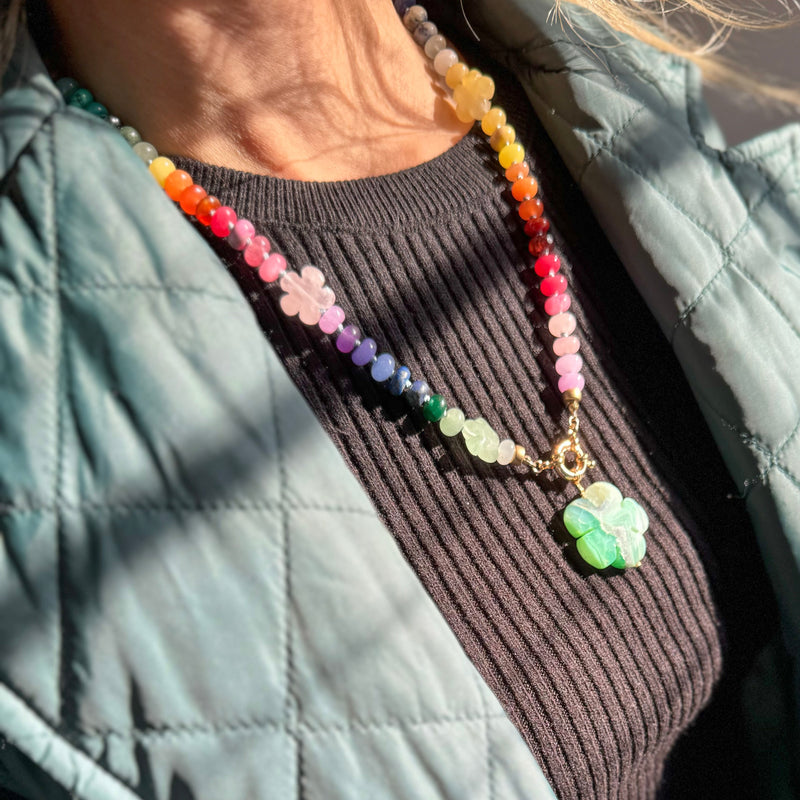 Spring Rainbow Necklace