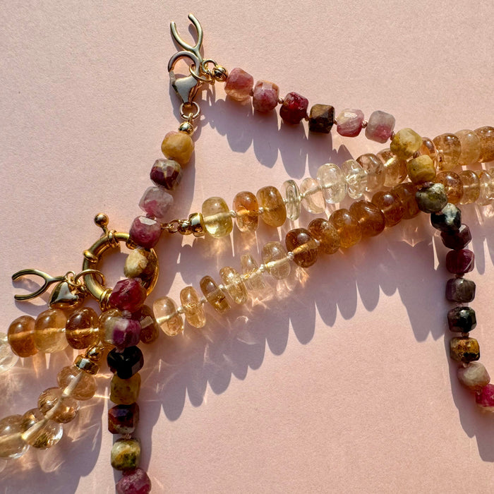 Golden Hour Tourmaline Necklace