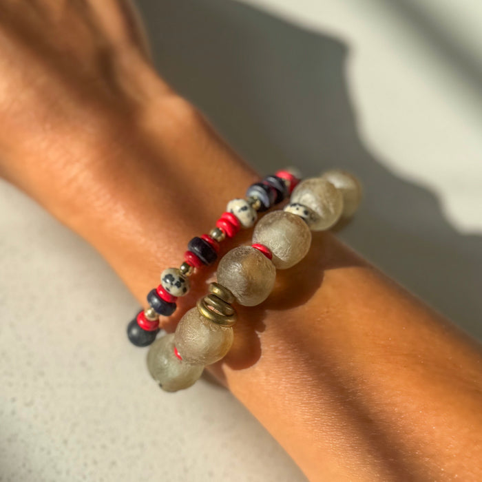 Dalmatian Bracelet Stack