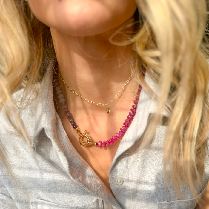 Raspberry Sorbet Necklace