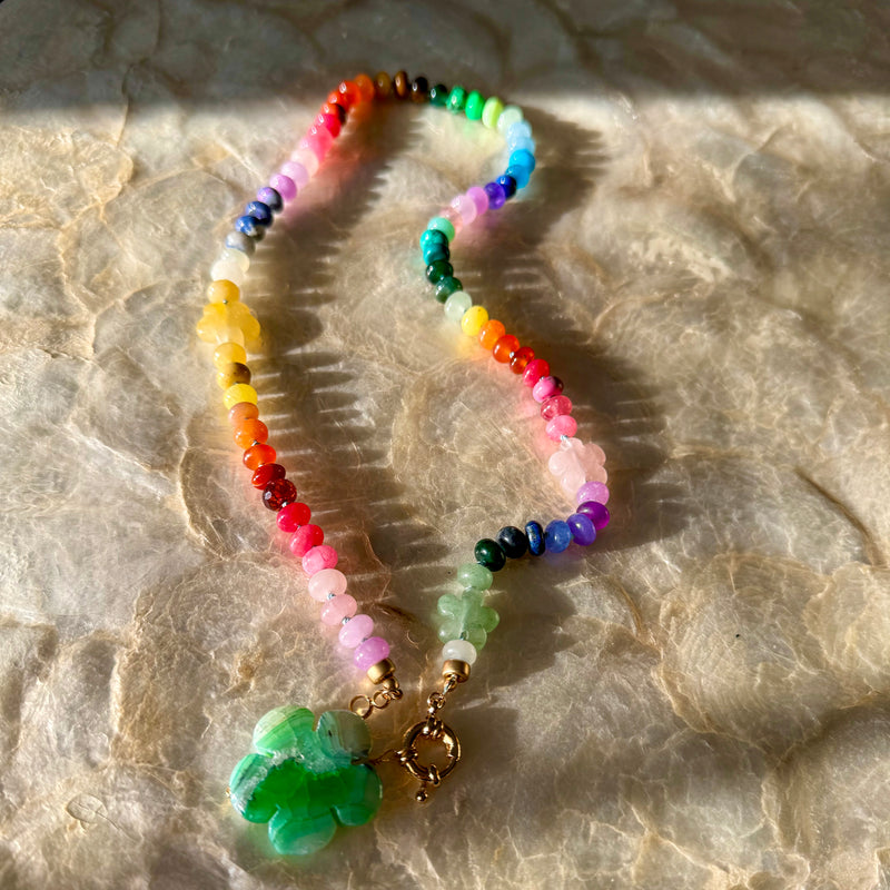 Spring Rainbow Necklace