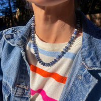 Rough Seas Sodalite Necklace