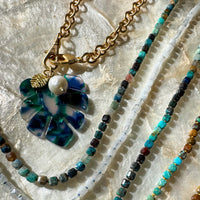 Serene Waters Charm Necklace
