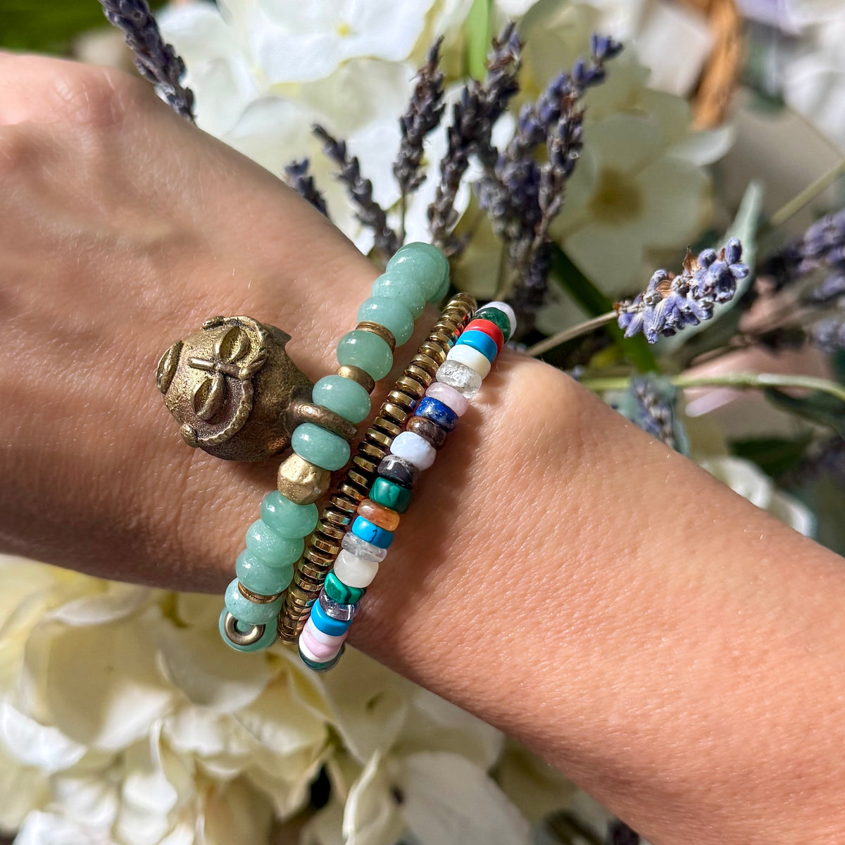 Green Aventurine Ashanti Bracelet