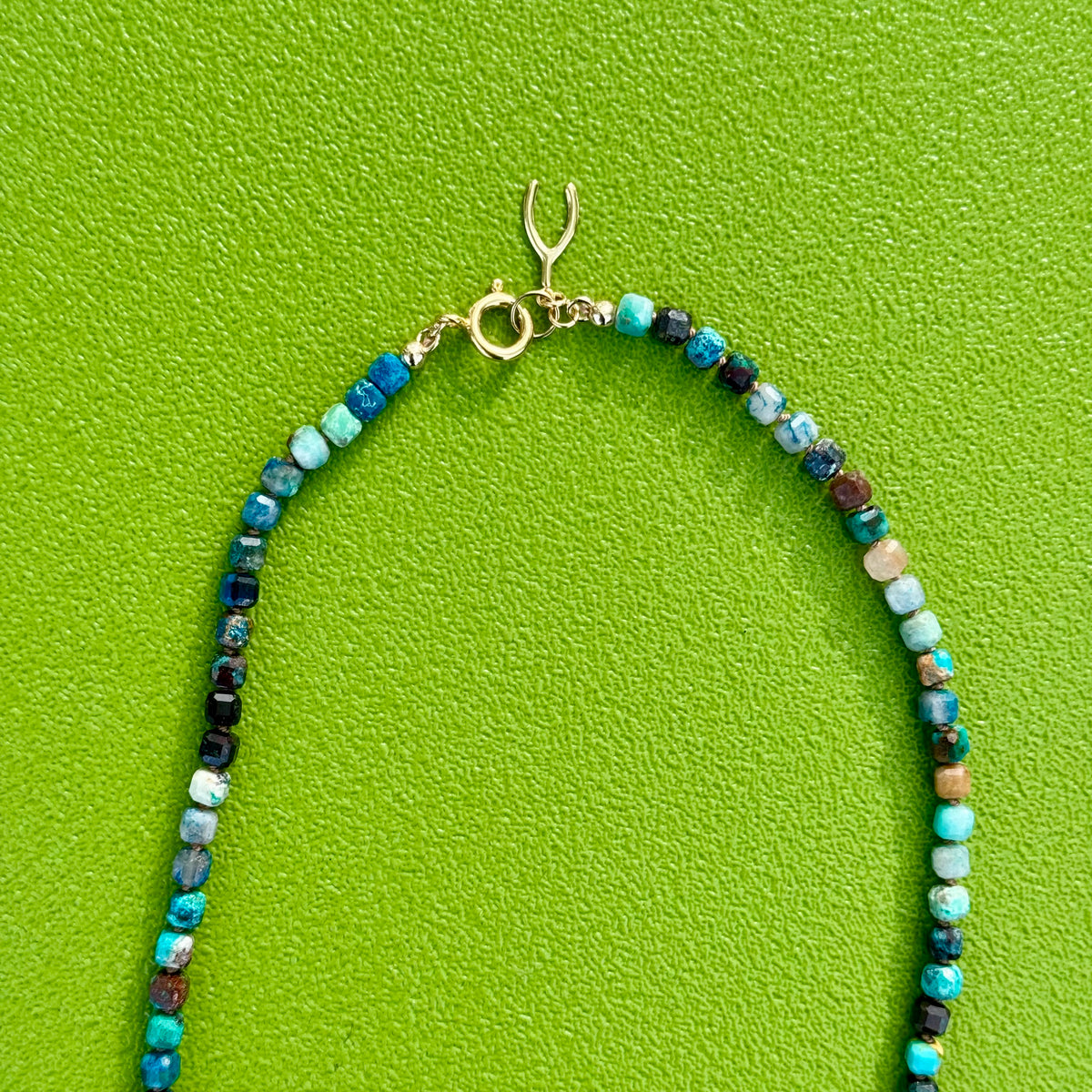 Chrysocolla Beaded Mini