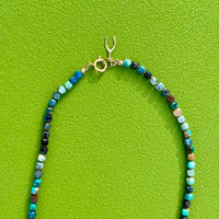 Chrysocolla Beaded Mini