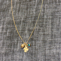 Love, Luck and Clarity Charm Necklace