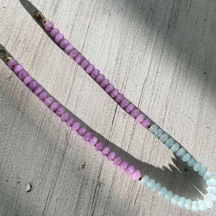 Morpho Godarti Beaded Necklace