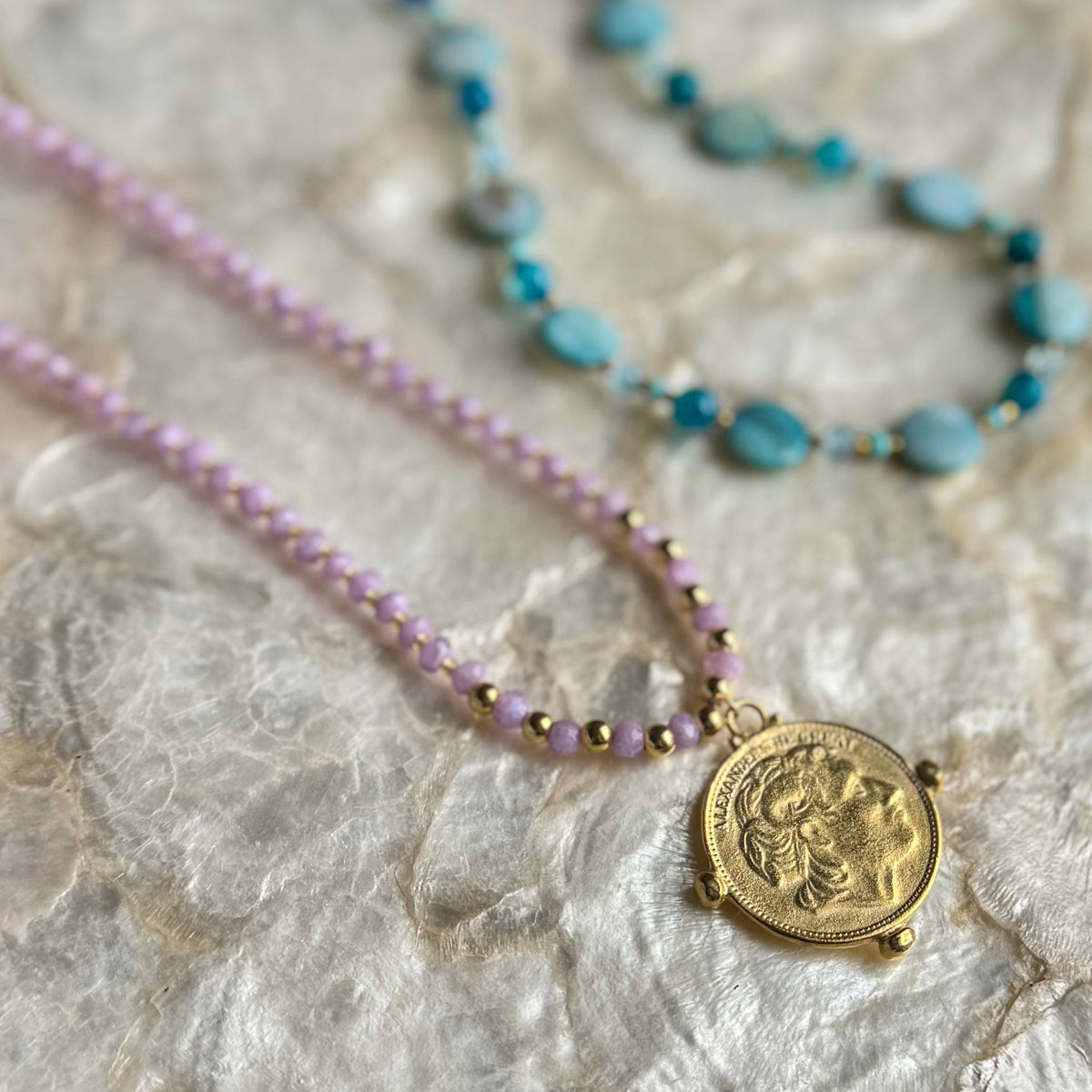 Large Coin Necklace