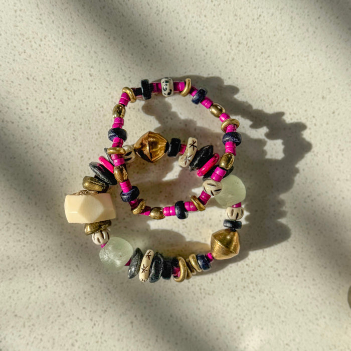 Costa Rica Bracelet Stack