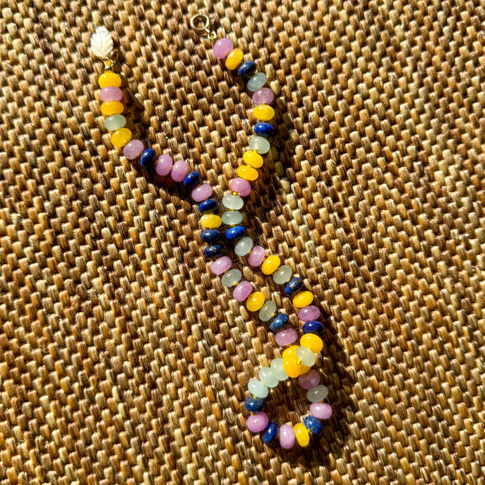 Iris Beaded Necklace