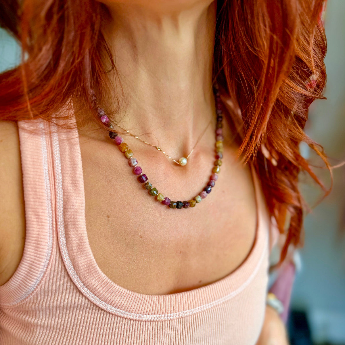 Golden Hour Tourmaline Necklace