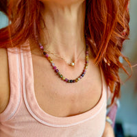 Golden Hour Tourmaline Necklace