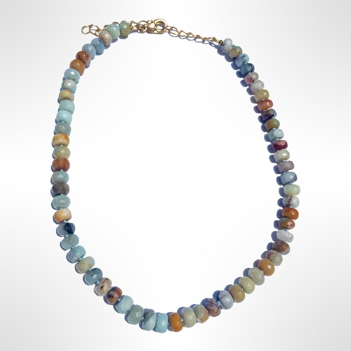 August Amazonite Necklace - Shop Lucky Charms