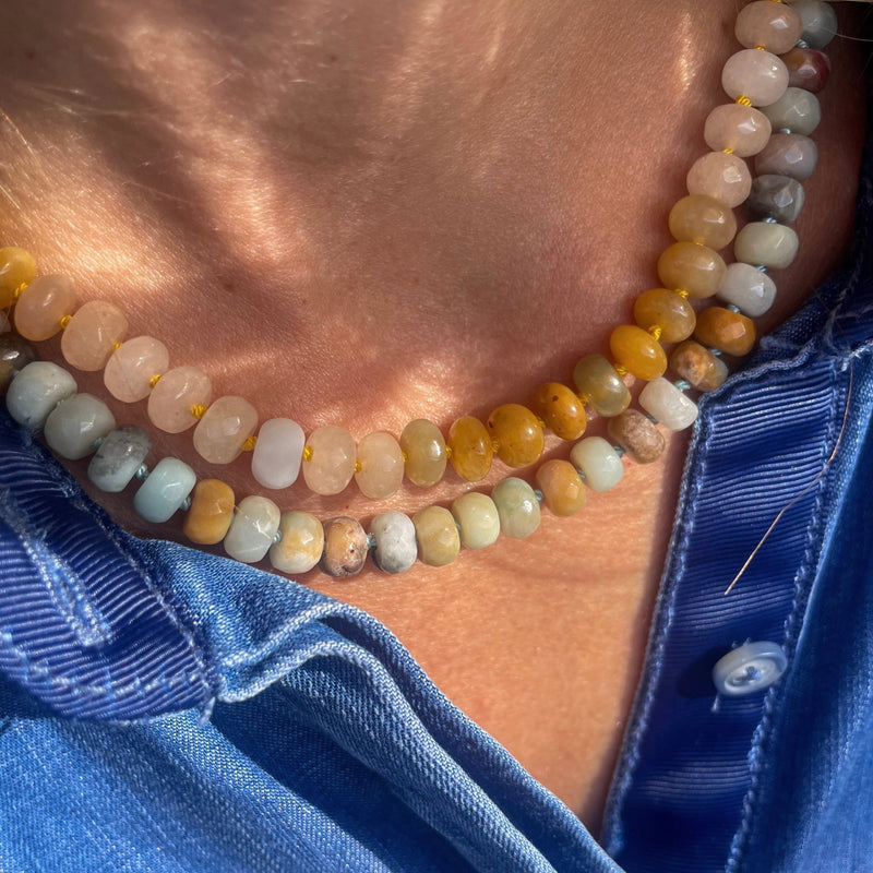 August Amazonite Necklace - Shop Lucky Charms